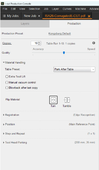 Reverse Operation without Regmarks