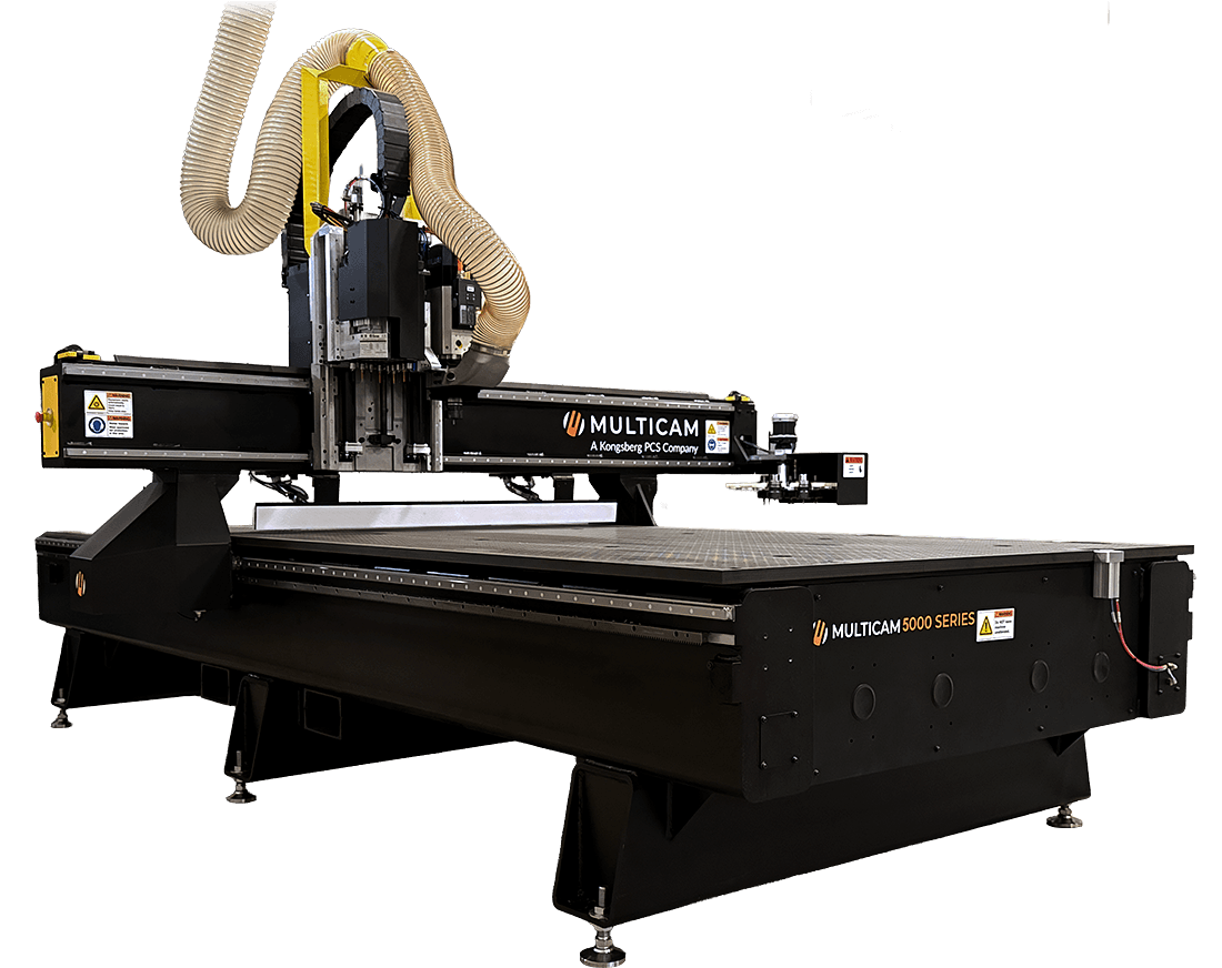 MultiCam 5000 Series with Drill Bank